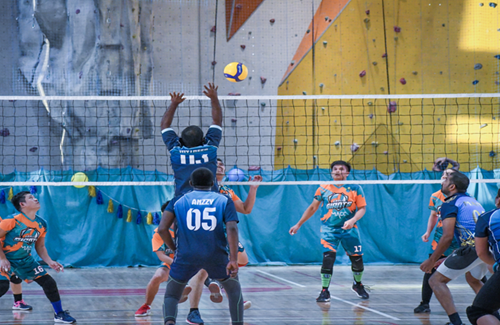Fuel the adrenaline play indoor volleyball at KAUST- at sports arena