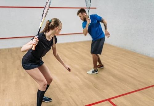 Move fast, think faster, and squash every limit - Racquet Club
