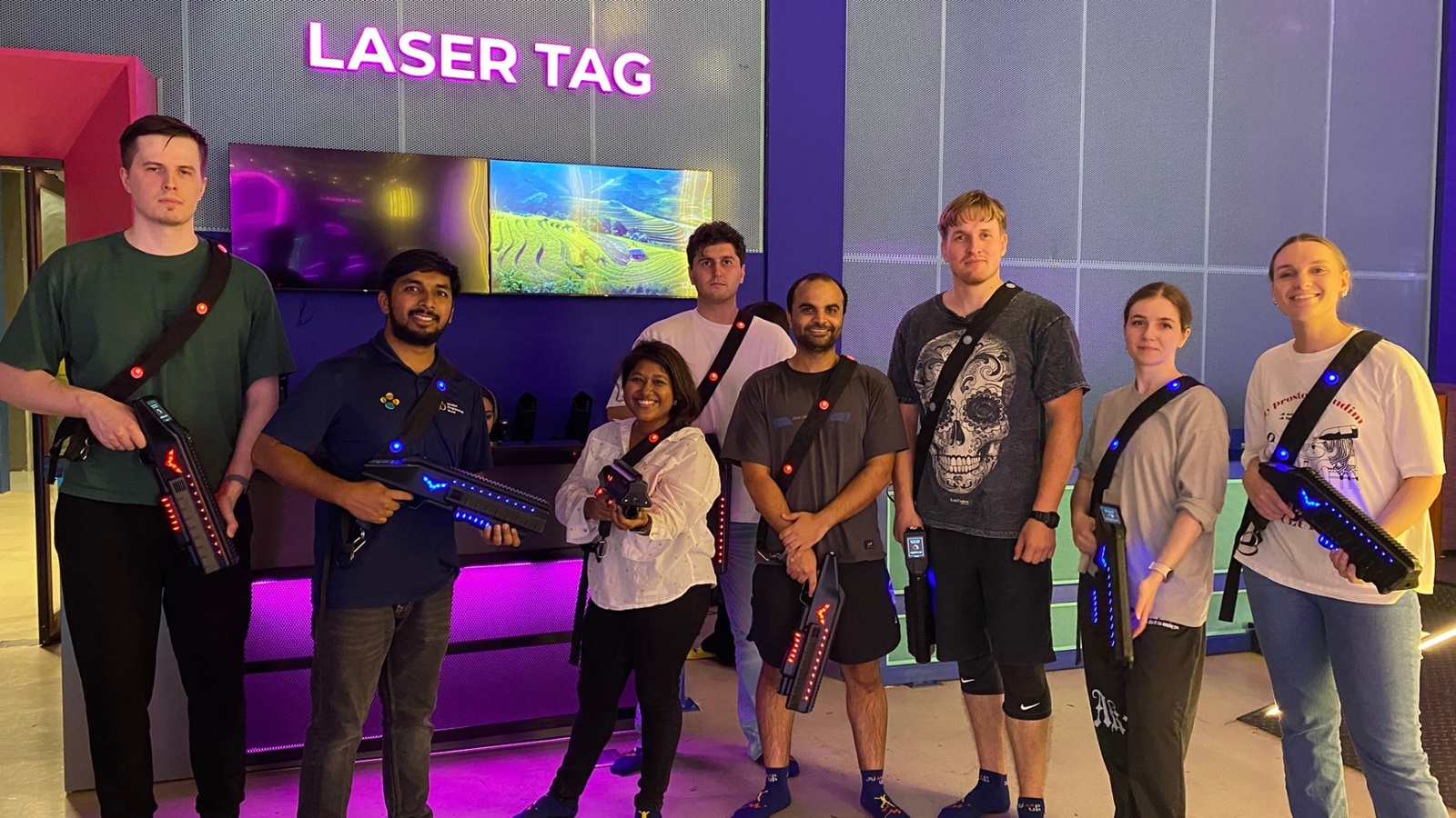 Off campus trip Laser Tag
